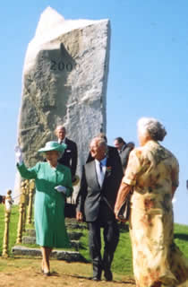 Unveiling of Millennium Stone